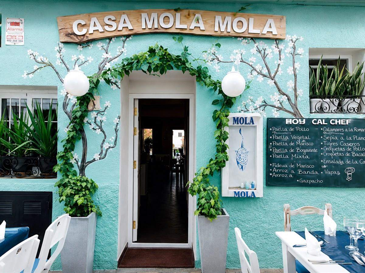 Casa Mola restaurant in Calpe Old Town