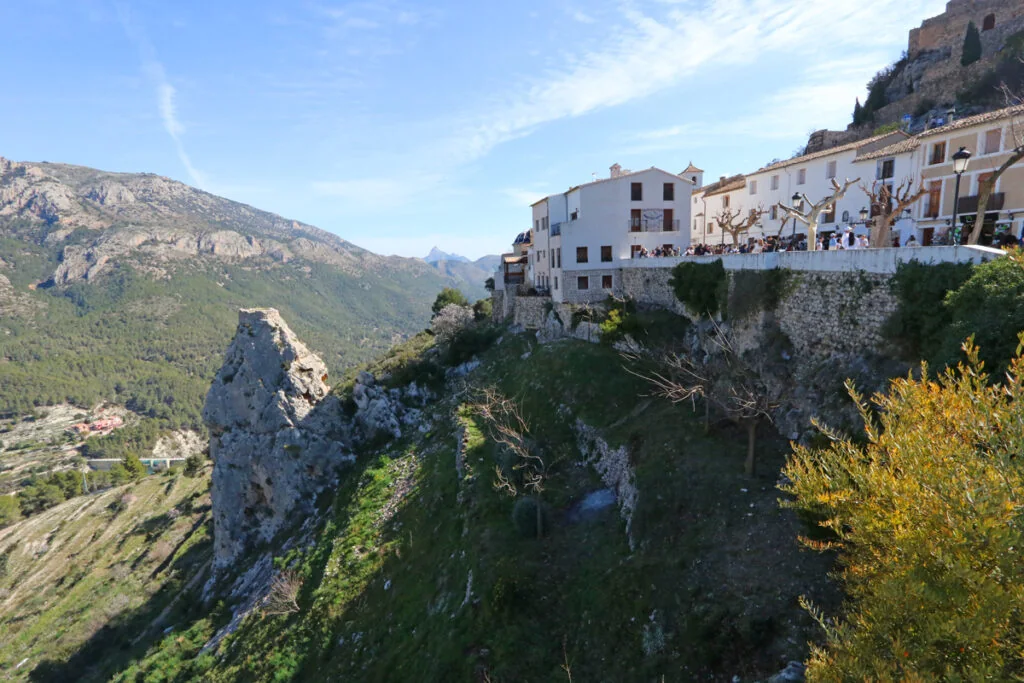 Guadalest mountain village for a day trip beyond Calpe